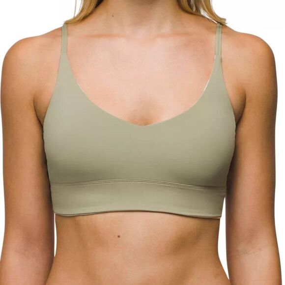 Prana Willow Falls Reversible Bikini Swim Top Waves Orange Green Size Small - Picture 2 of 5